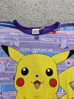 Vintage Pokemon Sleepshirt Girls 10-12 Purple Pikachu Graphic Nightgown 90s