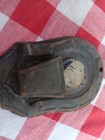 Vintage Tin Metal Rustic Kitchen Wall Mount Match Box Safe Holder