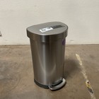 Simplehuman 45 L Semi-round Hands Free Step Trash Can Cw2030
