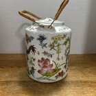 Vintage Made In China Dragon   Phoenix Ceramic Teapot Multicolor