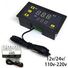 Red blue 20a Digital Temperature Controller Thermostat Meter Temp Sensor Switch