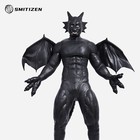 Smitizen Black Silicone Dragon Wings Monster Costumes For Halloween Party Cos