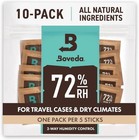 Boveda 72  Rh 2-way Humidity Control Pack 10 Count Restores And Maintains