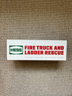 2015 Hess Fire Truck And Ladder Rescue Vehicle Model  new In Box 