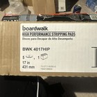 Boardwalk Stripping Floor Pads  17  Diameter  Black  5 carton