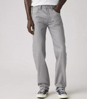 New - Levi s 501   Original Shrink-to-fit    Men s Jeans  Silver Rigid - Grey