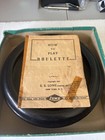 Vintage 1941 E s  Lowe Roulette Wheel Game Set W  Box   Instructions Bakelite