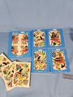 8 Vintage Meyercord Decal Transfers Folk Art Paint Pattern Nos Lot Kitchen Mcm