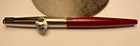 Burgundy Parker 45 Gt 14k Xf Nib Brushed Steel Cap Nos Never Inked