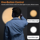 2 Pack Pen Light For Nurse  Medical Penlight With One-button Switch For White  