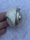 Vintage Honeywell Desk Thermometer Ball Paperweight Metal Base