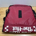 Authentic Pizza Hut Insulated Delivery Bag Rare Gig-use Red   White Keep Warm