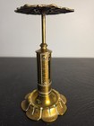 1840s Candlestick Spring Balance Postal Letter Scale Rw Winfield Ornate Rare