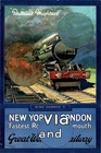 King George V Great Western Railway New York London 1927 Travel Poster Art