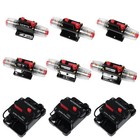 Circuit Breaker 20a-300a Stereo Amp Fuse For Car Audio Rv Marine Reset 12v-48v