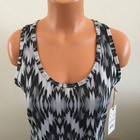 Tehama Womens Size S Small Gray   Black Tennis Outdoor Athletic Dress Thn048st 