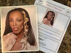 Donna Summer Authenticated  Hand Signed Autographed Vintage Photo In Person Coa