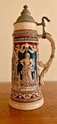 Antique 2l Matthias Girmscheid Beer Stein  250  lovers 