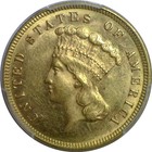 1882  3 Princess   Pcgs Ms-62