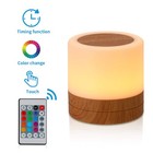 Nursery Night Light For Kids  Usb Rechargeable Small Desk Lamp 13 Rgb Colors    