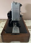 Vintage Singer Spartan 192k Sewing Machine W  Wood Case   Pedal - Tested   Works