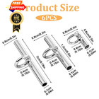 6pcs Pin To Pendant Converter  Brass Brooch 8mm  13mm  20mm  Gold  Silver