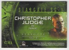 Teal c Christopher Judge Stargate Sg1 Season 8 Costume Wardrobe Card C31
