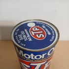 Vintage Stp Motor Oil Can Paper   Metal Sae 10w-50  Full 1979