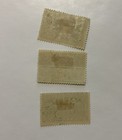 Us Parcel Post  Jq1- Jq3  Mint Hinged  jq2 Paperfold  Great Green Color