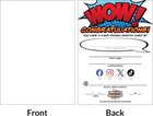Comic Artist Sketch Cards - Blank Trading Cards 2 5 x 3 5  - 32pt Thick 5 Cards