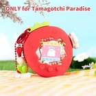 Strawberry Bubble Protective Case For Tamagotchi Paradise  Soft Tpu Red 