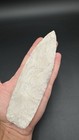 Vintage 7 7 8    Knapped Flint Spear Point Large Stone Blade Native American Style