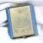 Cara Nome Langlois New York Makeup Compact Art Deco Pillbox 1920s Vintage Case