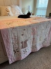 Beautiful Handmade Pieced Baby Girl Quilt