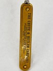 Vintage Letter Opener Advertising Chute   Butler Piano And Player Piano Co Brass