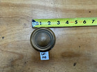 Vintage Door Knob With  Matching Door Plate  Brass