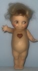 Kewpie Rose O neill Jointed Arms Real Blonde Hair July 22 1913 No Clothes Damage