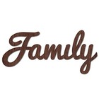  Cutout Sign Letter Wooden Wall Art Decor Wood Word Sculpture Signs Family
