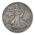 2pcs 1900 Walking Liberty One Dollar Coins Us Mint Coin Antique U s  Silver Coin