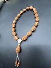 China Olive Dentoliva Hand Carved Eighteen Luohan Handheld12 5  18mm                                     