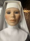Blessings Nun Doll Nos Very Rare Franciscan Sisters Brown Habit blue Eyes  Oop