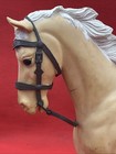 Vintage 1965 Louis Marx Johnny West Flame Palomino Horse Figure Bridle   Saddle