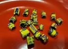 Antique Venetian Glass Millefiori African Trade Beads Set Of 20