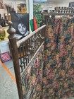 Victorian-style 3-panel Floral Folding Room Divider
