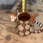 American Legacy Coiled Diamondback Rattlesnake Mug      4 Mug Lot