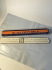 Vintage Lawrence Engineering Wooden Famous Slide Rule  In Original Box Model 10b