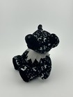Grateful Dead Dancing Bear Plush Black Vintage Liquid Blue