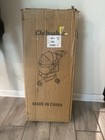 Pet Stroller Dog   Cat Cage 3-wheel Travel Folding Carrier - Black