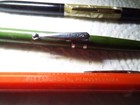 Antique vintage Lot Of 6 Very Rare Lead Pencils And 1 Dip Pen All Working Read  
