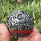 1pcs Natural Flame s Stone Ball Quartz Crystal Sphere Reiki Healing Gem 40mm 